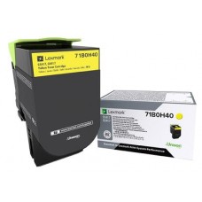 Lexmark CS/CX 417 Cartucho de toner amarillo Alto Rendimiento en Huesoi