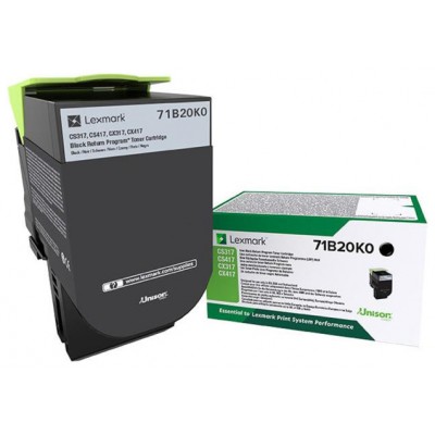 LEXMARK TONER 71B20K0 NEGRO en Huesoi