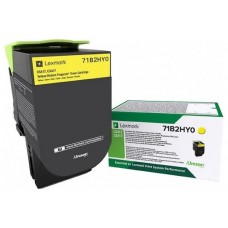 Lexmark CS/CX 417, 517 Cartucho de toner amarillo Alto Rendimiento Retornable en Huesoi