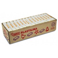 CAJA 15 PASTILLAS PLASTILINA 350 G - BLANCO JOVI 7201 (Espera 4 dias) en Huesoi