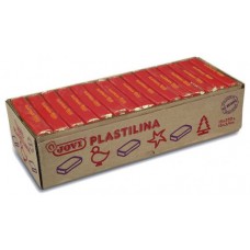 CAJA 15 PASTILLAS PLASTILINA 350 G - ROJO JOVI 7205 (Espera 4 dias) en Huesoi