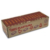 CAJA 15 PASTILLAS PLASTILINA 350 G - MARRÓN JOVI 7209 (Espera 4 dias) en Huesoi