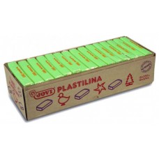CAJA 15 PASTILLAS PLASTILINA 350 G - VERDE CLARO JOVI 7210 (Espera 4 dias) en Huesoi