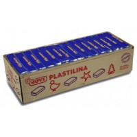 CAJA 15 PASTILLAS PLASTILINA 350 G - AZUL OSCURO JOVI 7213 (Espera 4 dias) en Huesoi