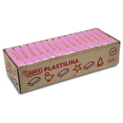 CAJA 15 PASTILLAS PLASTILINA 350 G - LILA JOVI 7214 (Espera 4 dias) en Huesoi