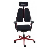 PIQUERAS Y CRESPO NOWY STYL Silla Xilium G Duo traslak X-move roja brazo 4D cabecero 2D en Huesoi