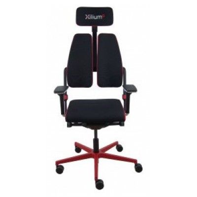 PIQUERAS Y CRESPO NOWY STYL Silla Xilium G Duo traslak X-move roja brazo 4D cabecero 2D en Huesoi