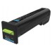 Lexmark CS820, CX82x, CX860 Cartucho cian Corporativo (8 000 paginas) en Huesoi