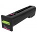 Lexmark CS820, CX82x, CX860 Cartucho de toner magenta Retornable en Huesoi