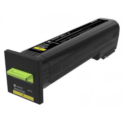 Lexmark CS820, CX82x, CX860 Cartucho amarillo Corporativo (8 000 paginas) en Huesoi
