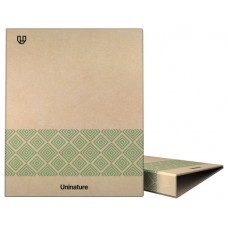 CARPETA RECICLADA ANILLAS 4x25MM KRAFT SOFT A4 VERDE UNINATURE 7323820 (Espera 4 dias) en Huesoi