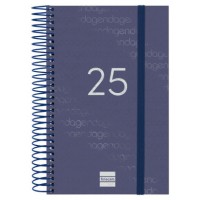 AGENDA 2025 BASIC YEAR E5 117X181MM DIA PAGINA AZUL FINOCAM 741091025 (Espera 4 dias) en Huesoi