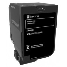 Lexmark CS720, CS725 Cartucho de toner negro de alto rendimiento en Huesoi