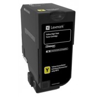 Lexmark CS725 Cartucho de toner amarillo de alto rendimiento en Huesoi