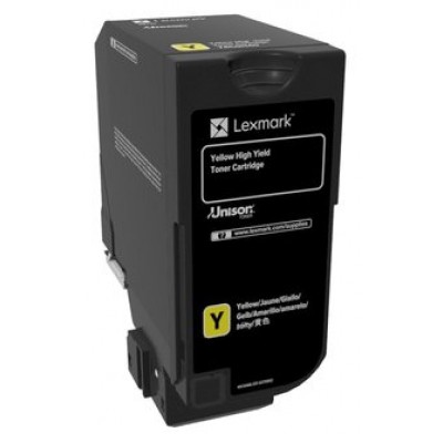 Lexmark CS725 Cartucho de toner amarillo de alto rendimiento en Huesoi