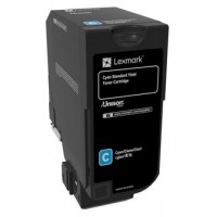 Lexmark CS720 Cartucho de toner cian en Huesoi