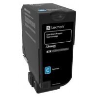 Lexmark CS720, CS725, CX725 Cartucho de toner cian Retornable en Huesoi