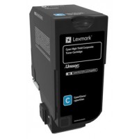 Lexmark CS725 Cartucho cian alto rendimiento Corporativo (12 000 paginas) en Huesoi