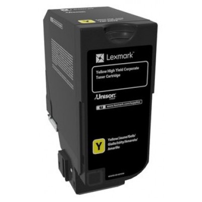 Lexmark CS725 Cartucho amarillo alto rendimiento Corporativo (12 000 paginas) en Huesoi