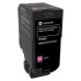 Lexmark CS720, CS725, CX725 Cartucho de toner magenta Retornable en Huesoi