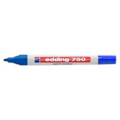 MARCADOR PERMANENTE 2-4MM 750 AZUL EDDING 750-3 (MIN10) (Espera 4 dias) en Huesoi
