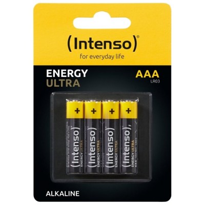 Intenso Pila Alcalina energy ultra AAALR03 Pack-4 en Huesoi