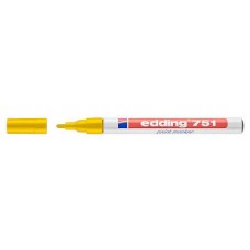 MARCADOR PERMANENTE 1-2MM 751 AMARILLO EDDING 751-05 (MIN10) (Espera 4 dias) en Huesoi