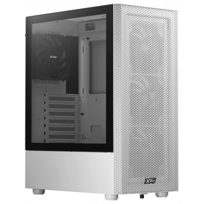 CAJA GAMING XPG MINI-ATX 4X120MM VENT WH SIN PSU en Huesoi