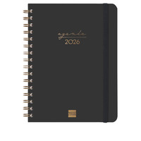 AGENDA 2026 TRENDY ALMA E10 155X212MM SEMANA VISTA HORIZONTAL NEGRO FINOCAM 762020126 (Espera 4 dias) en Huesoi AGENDA 2026 TRENDY ALMA E10 155X212MM SEMANA VISTA HORIZONTAL NEGRO FINOCAM 762020126 (Espera 4 dias) en Huesoi