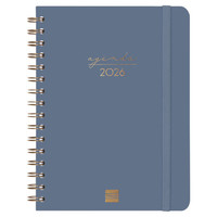 AGENDA 2026 TRENDY ALMA E10 155X212MM SEMANA VISTA HORIZONTAL AZUL FINOCAM 762020426 (Espera 4 dias) en Huesoi