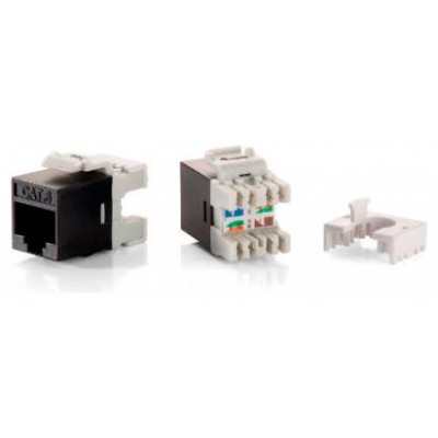 KIT 8 UDS CONECTOR HEMBRA RJ45 FTP CAT6 PANEL KEYSTONE en Huesoi