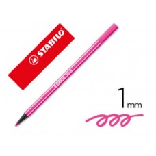 ROTULADOR PREMIUM CON PUNTA DE FIBRA BISELADA PEN 68 MAX COLOR ROSA STABILO 768/56 (MIN10) (Espera 4 dias) en Huesoi