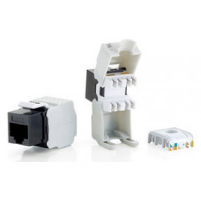 KIT 8 UDS CONECTOR HEMBRA RJ45 UTP CAT6 PANEL KEYSTONE en Huesoi