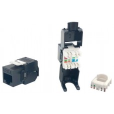KIT 8 UDS CONECTOR HEMBRA RJ45 UTP CAT6 PANEL KEYSTONE en Huesoi