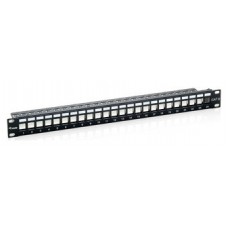 PATCH PANEL VACIO CAT.6 24 PUERTOS KEYSTONE 1U en Huesoi