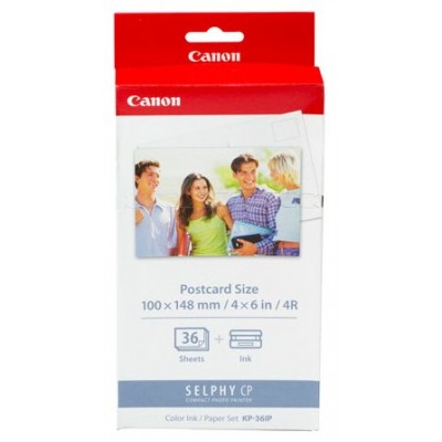 Canon Video-Impresora CP-100 Cart. + Papel, 10 x 15mm, 36 Hojas en Huesoi