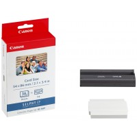 Canon Video-Impresora CP-100 Cart. + Papel, 86 x 54mm, 36 Hojas en Huesoi