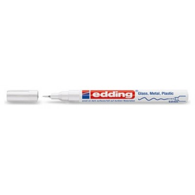 MARCADOR PERMANENTE 0.8MM 780 BLANCO EDDING 780-49 (MIN10) (Espera 4 dias) en Huesoi