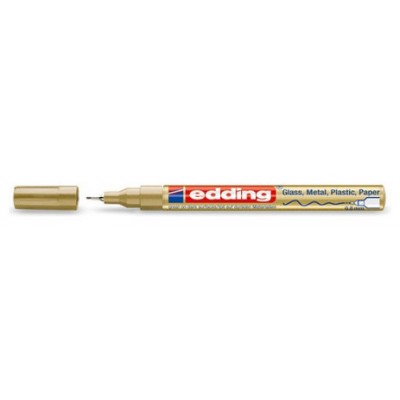 MARCADOR PERMANENTE 0.8MM 780 ORO EDDING 780-53 (MIN10) (Espera 4 dias) en Huesoi