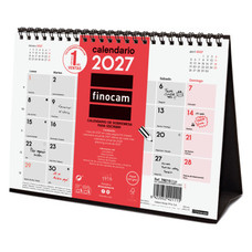 CALENDARIO 2027 SOBREMESA NEUTRO ESCRIBIR S 210X150MM FINOCAM 780100027 (Espera 4 dias) en Huesoi CALENDARIO 2027 SOBREMESA NEUTRO ESCRIBIR S 210X150MM FINOCAM 780100027 (Espera 4 dias) en Huesoi