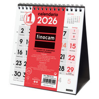CALENDARIO 2026 SOBREMESA NEUTRO NUMEROS GRANDES XS 140X150MM FINOCAM 780120026 (Espera 4 dias) en Huesoi CALENDARIO 2026 SOBREMESA NEUTRO NUMEROS GRANDES XS 140X150MM FINOCAM 780120026 (Espera 4 dias) en Huesoi