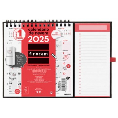 CALENDARIO 2025 NEUTRO ESCRIBIR IMAN XS 140X150MM FINOCAM 781350025 (Espera 4 dias) en Huesoi