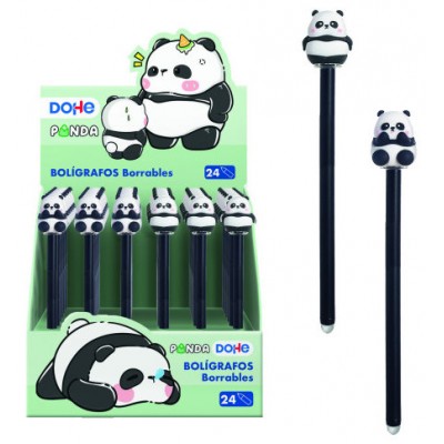 EXPOSITOR CON 24 BOLÍGRAFOS BORRABLES PANDA DOHE 79645 (Espera 4 dias) en Huesoi