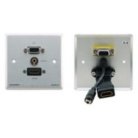 Kramer Electronics WXA-H/EU(W)-80 toma de corriente HDMI + VGA + 3.5mm Blanco (Espera 4 dias) en Huesoi