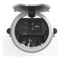 Kramer Electronics RTBUS-28XL Universal Negro, Plata Corriente alterna Carga rápida Interior (Espera 4 dias) en Huesoi