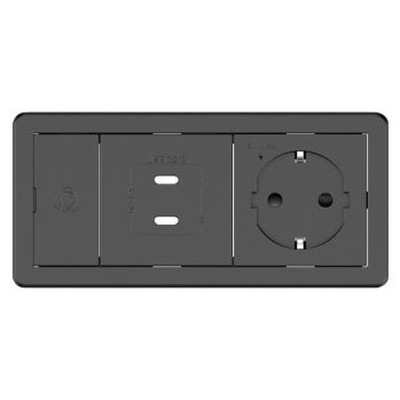 KRAMER CONNECT - ROOM CONNECTIVITY BASELINE, ALUMINUM IN-TAB (Espera 4 dias) en Huesoi