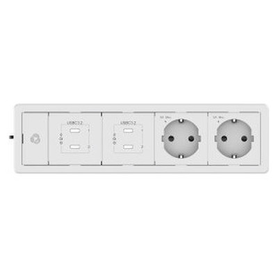 KRAMER CONNECT - ROOM CONNECTIVITY BASELINE, WHITE IN-TABLE, (Espera 4 dias) en Huesoi