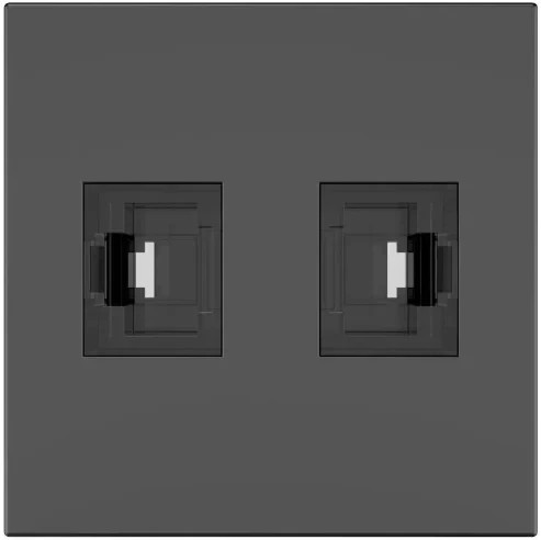 KRAMER ROOM CONNECTIVITY PASSIVE BLACK MODULE WITH 2 RJ45 PORTS INPUT. 2 FEMALE OUTPUT CAT6A- MD-2RJ45(B) (80-000373) (Espera 4 dias) en Huesoi KRAMER ROOM CONNECTIVITY PASSIVE BLACK MODULE WITH 2 RJ45 PORTS INPUT. 2 FEMALE OUTPUT CAT6A- MD-2RJ45(B) (80-000373) (Espera 4 dias) en Huesoi