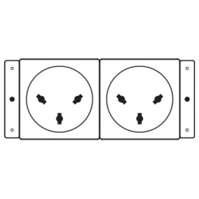 Kramer Electronics TS-2IL toma de corriente (Espera 4 dias) en Huesoi