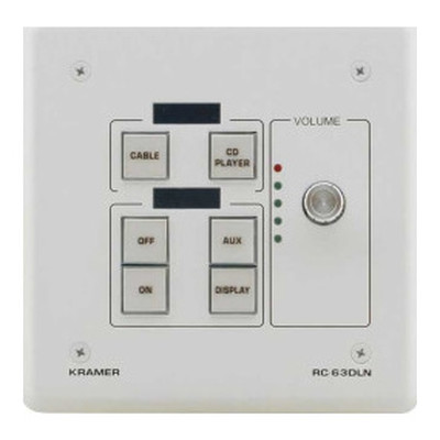 (CONSULTAR STOCK) KRAMER CONTROL & MANAGEMENT CONTROL - HW ONLY 6−BUTTON ROOM CONTR W DIG VOLUME CONTROL & LCD GROUP LABELS-MODEL (RC-63DLN(B)) (80-80237295) (Espera 4 dias) en Huesoi (CONSULTAR STOCK) KRAMER CONTROL & MANAGEMENT CONTROL - HW ONLY 6−BUTTON ROOM CONTR W DIG VOLUME CONTROL & LCD GROUP LABELS-MODEL (RC-63DLN(B)) (80-80237295) (Espera 4 dias) en Huesoi